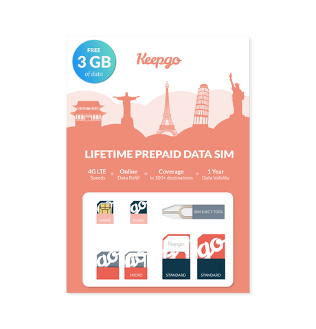 Abonnement mensuel CARTE SIM BIG DATA Europe 500Go