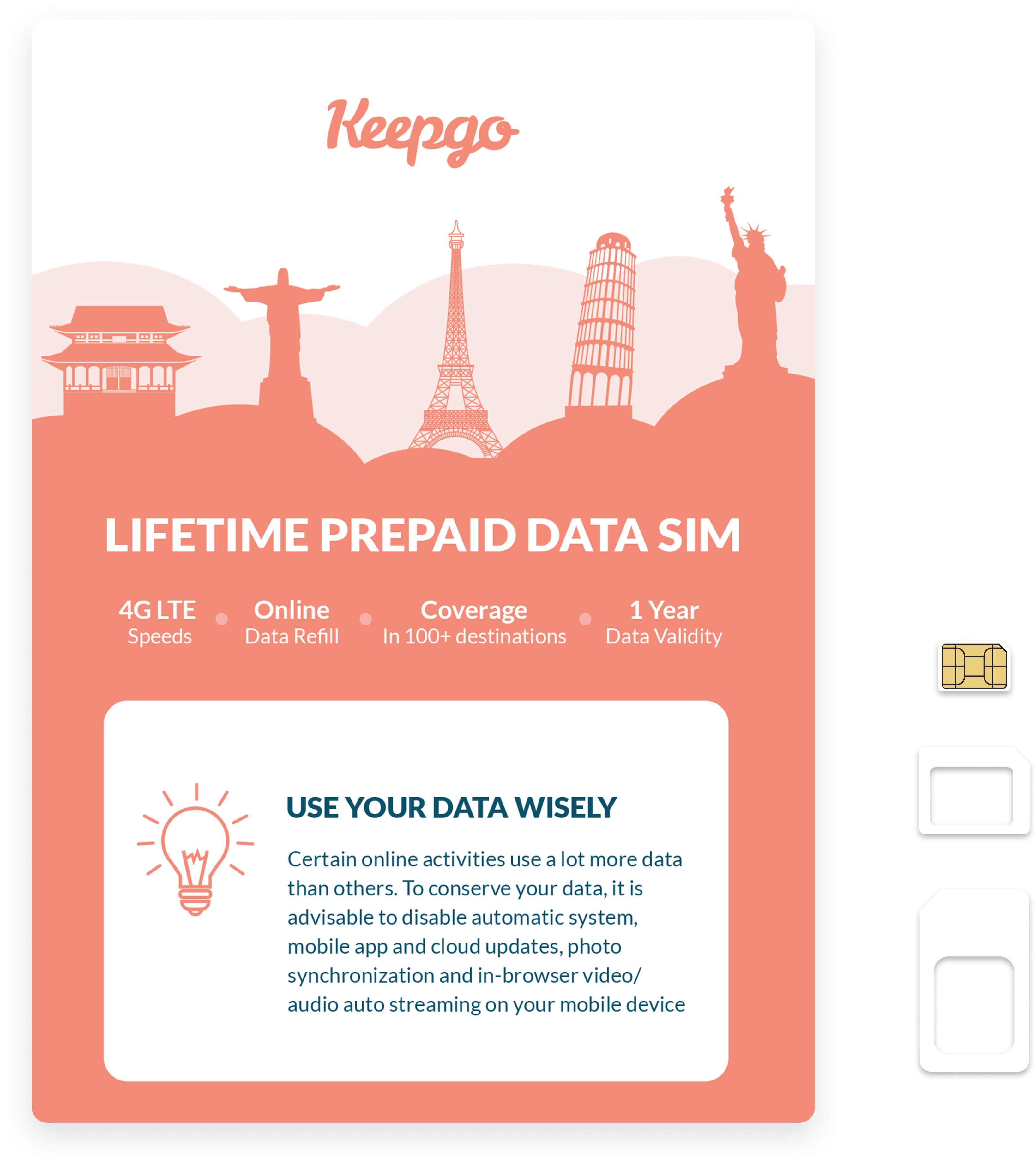 Lifetime World SIM Card