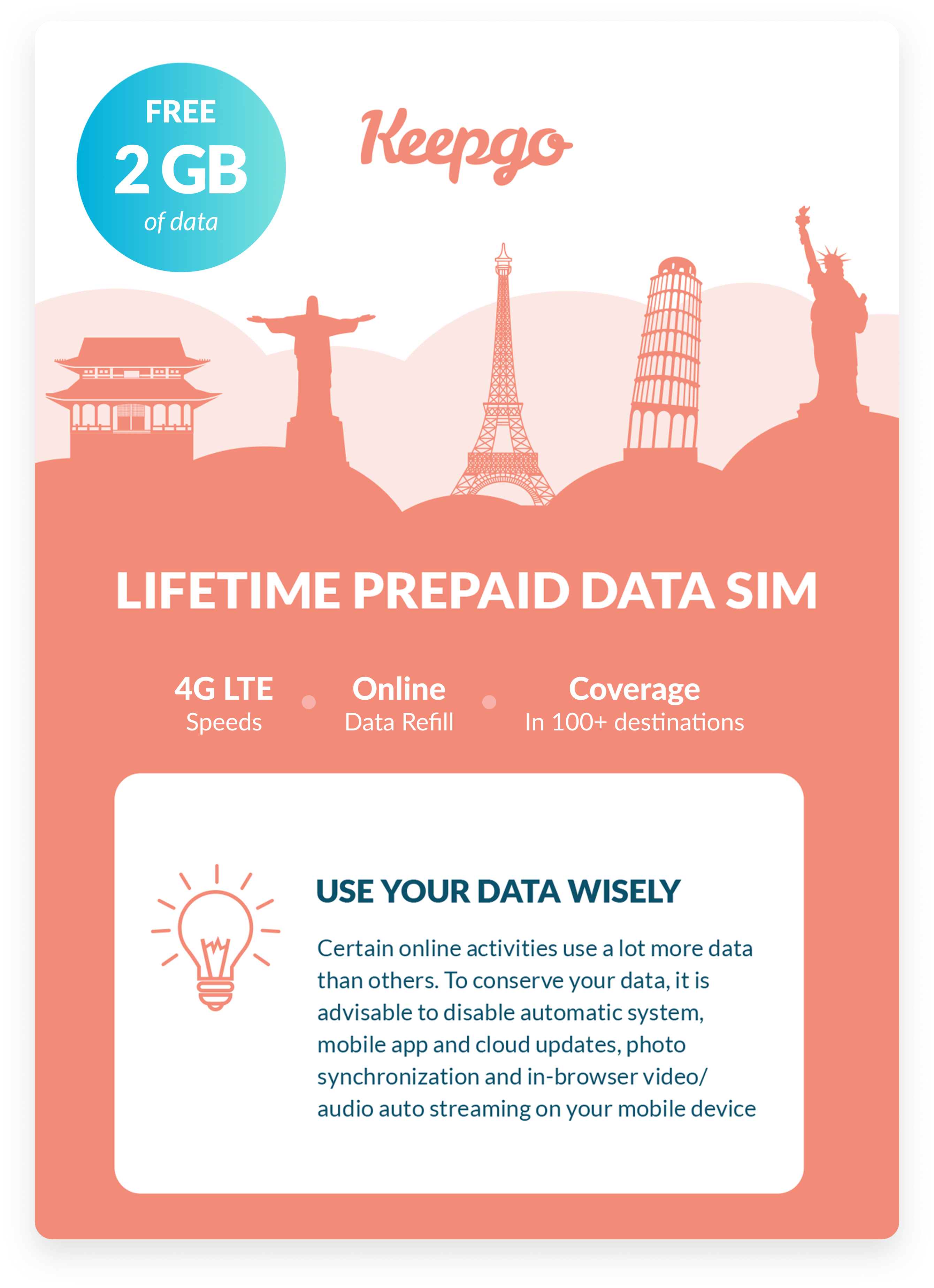 Lifetime World SIM Card